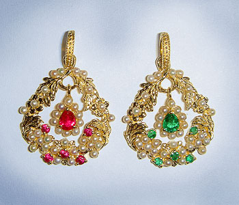 Diamond Jewelry 18K Gold & Platinum PT-950 013